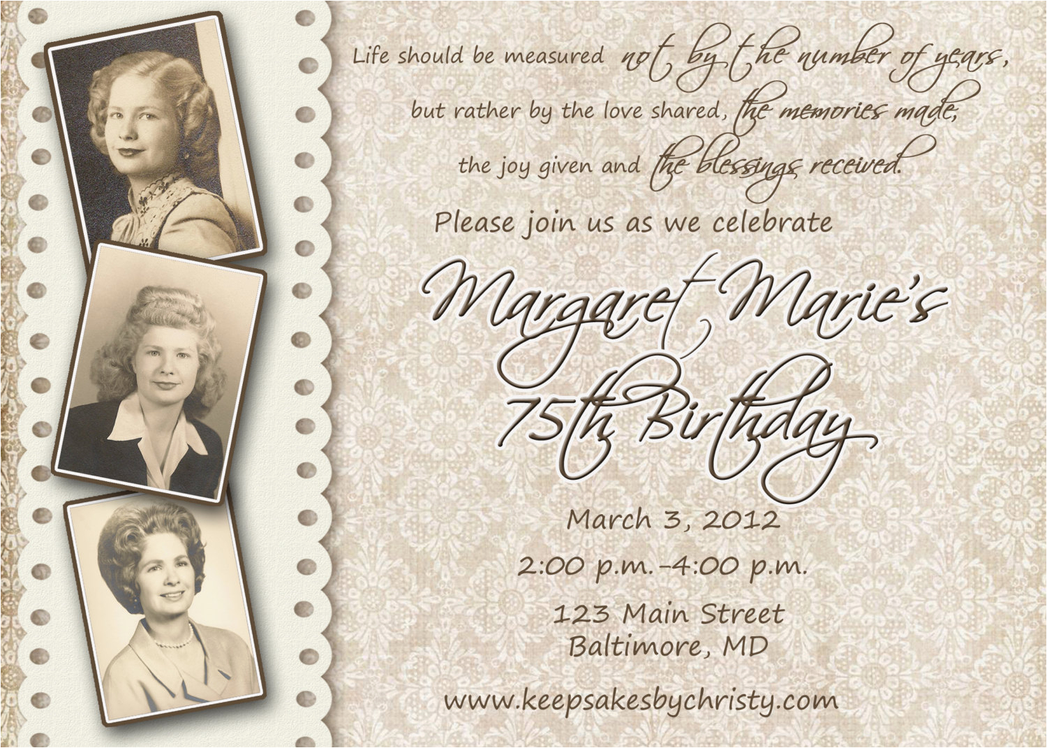 Surprise 70th Birthday Invitations Templates | BirthdayBuzz