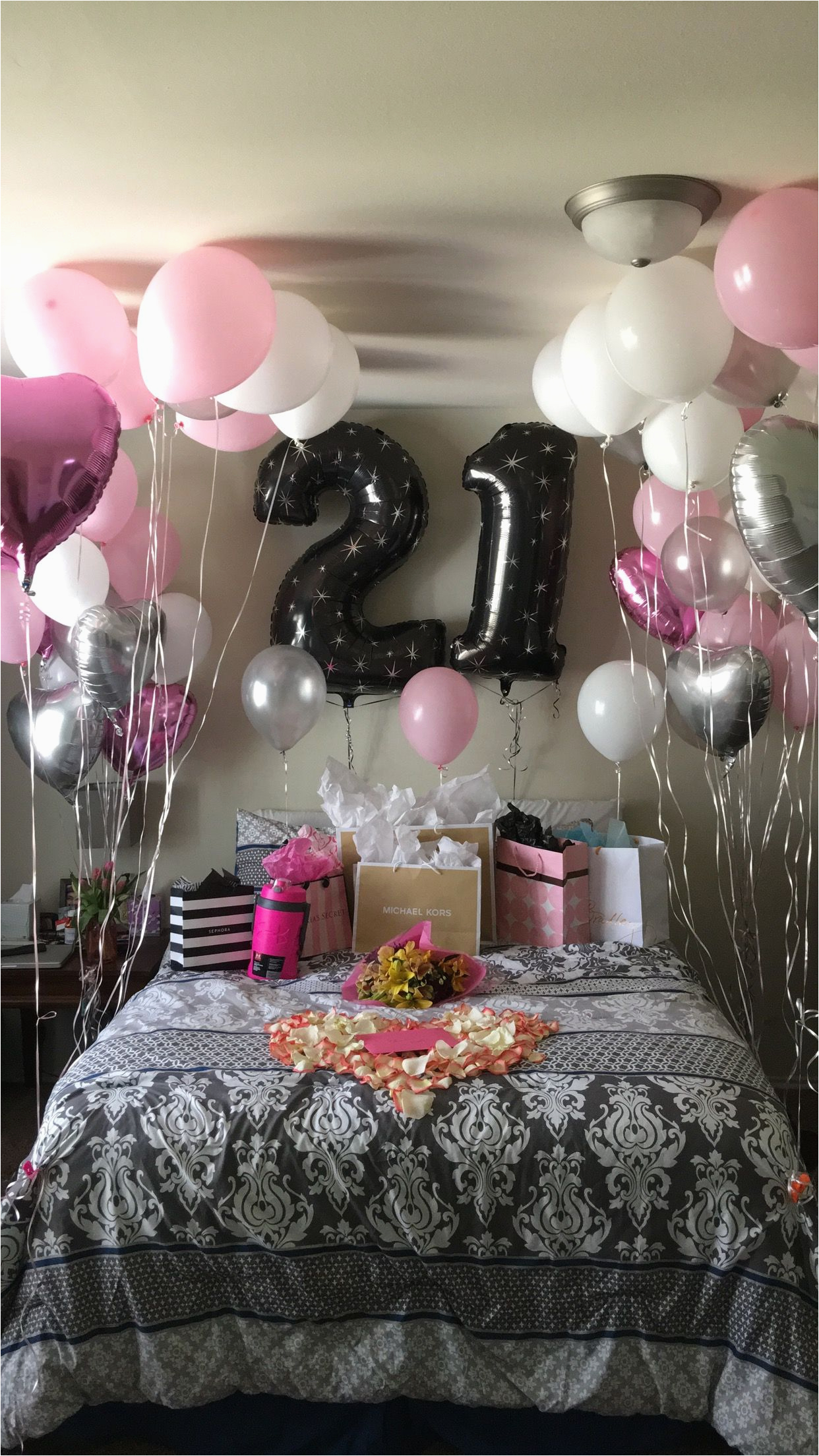 Surprise Gifts for Girlfriend On Her Birthday 21st Birthday Surprise Girlfriends Birthday Pinterest