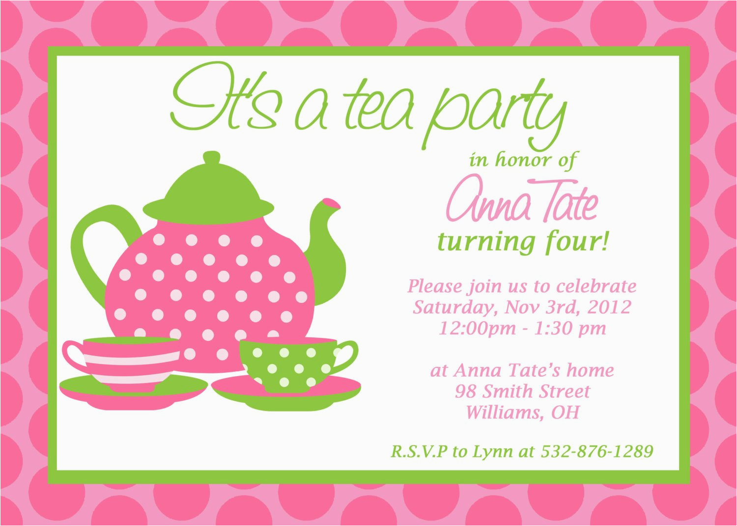 Teacup Birthday Invitations Custom Printable Tea Party Invitation Teacup Birthday Invitations Custom Printable Tea Party Invitation