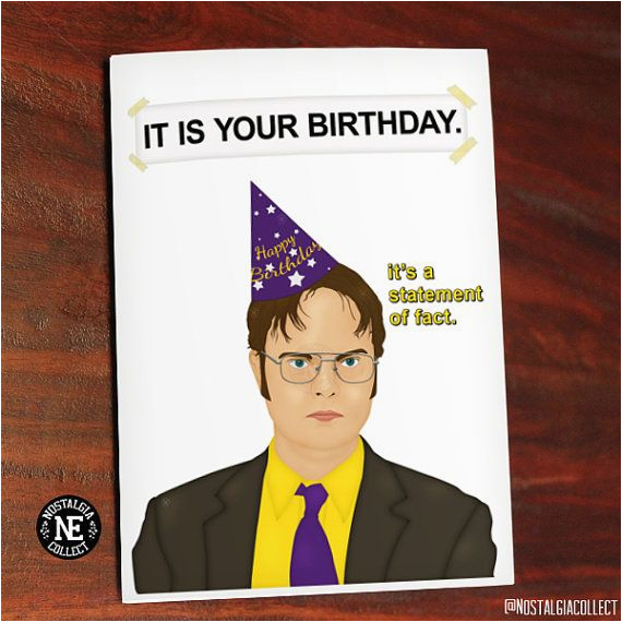 The Office themed Birthday Cards 12 Best Images About Pop Culture Birthday Cards On