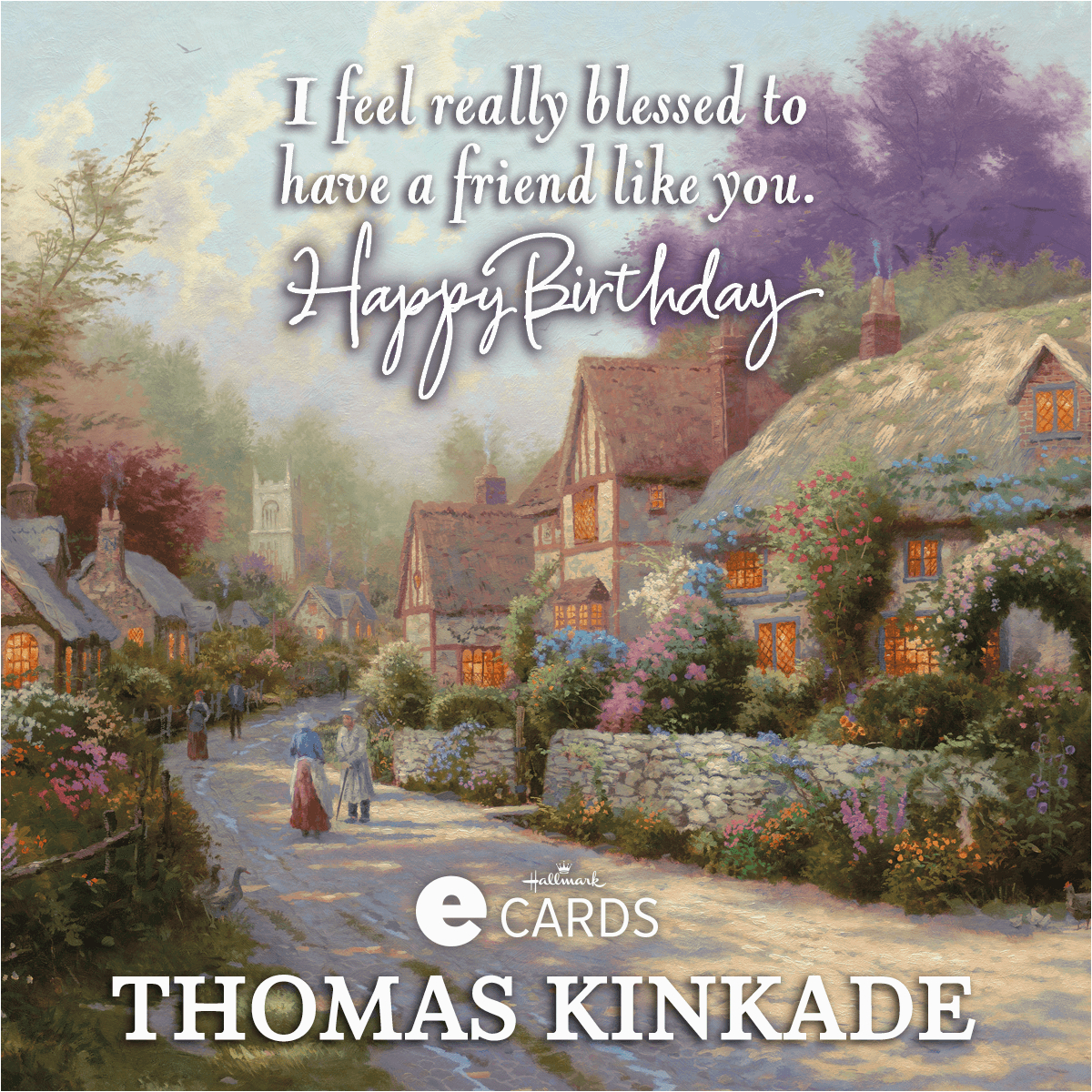 Thomas Kinkade Birthday Cards New Thomas Kinkade Birthday E Cards the Thomas Kinkade