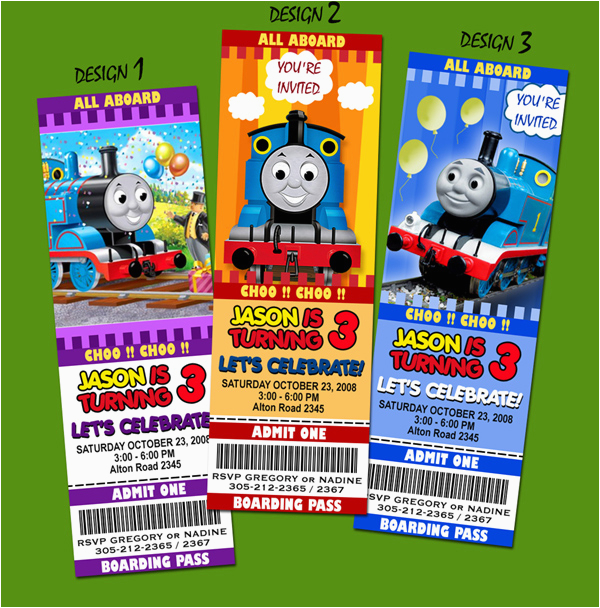 Thomas the Train Invites for Birthday Party Thomas the Tank Train Engine Birthday Party Invitation Thomas the Train Invites for Birthday Party Thomas the Tank Train Engine Birthday Party Invitation
