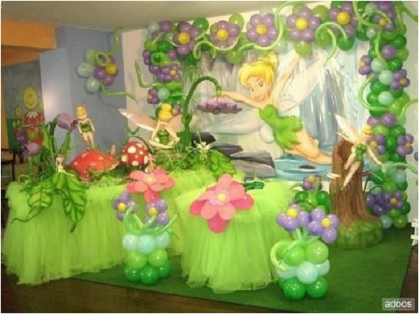 Tinkerbell Birthday Decoration Ideas Tinkerbell Fairy Birthday Party theme Ideas Pink Lover