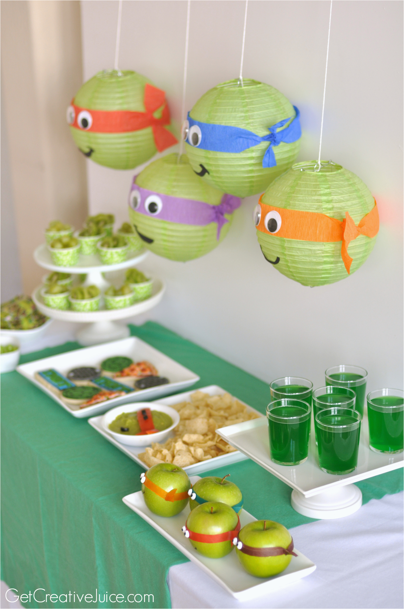 Tmnt Birthday Decorations Tmnt Party Creative Juice