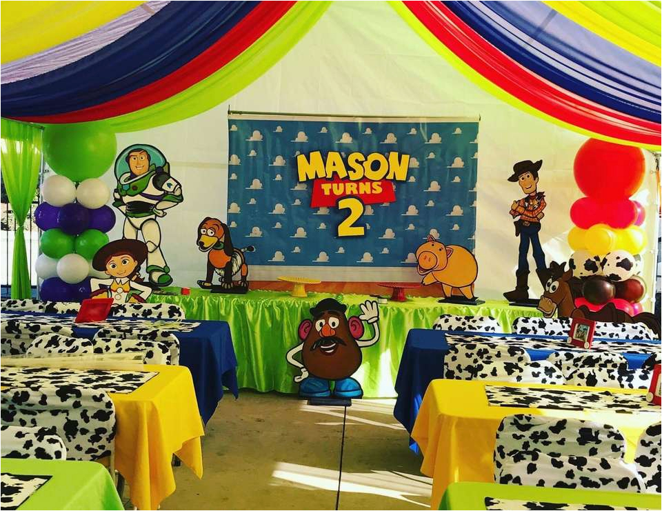 Toy Story Decorations for Birthday Party toy Story Birthday Quot toy Story 2nd Birthday Party