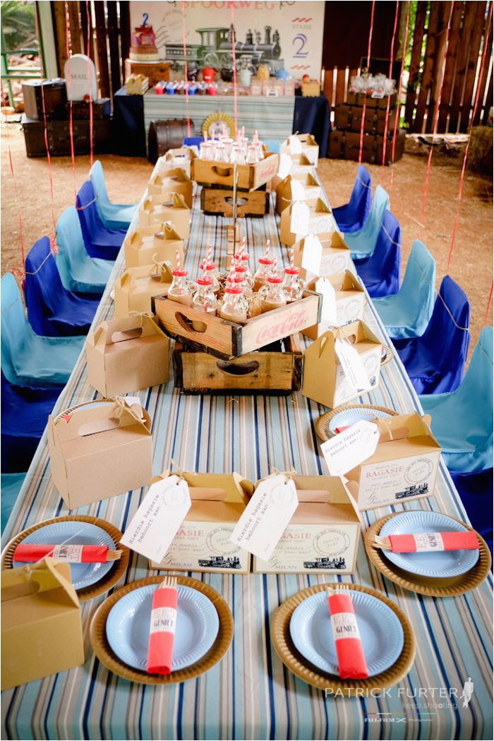 Train Decorations for Birthday Party Kara 39 S Party Ideas Vintage Train Birthday Party Kara 39 S
