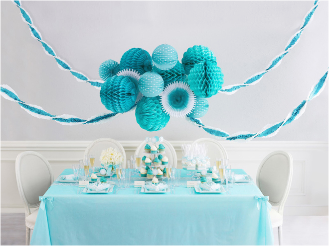 Turquoise Birthday Decorations Celebrate In Style with Martha Celebrations Pizzazzerie