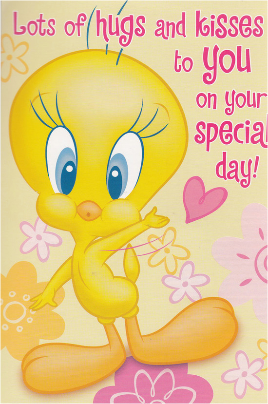 Tweety Birthday Card Hallmark Interactive Birthday Card Girl Tweety Bird