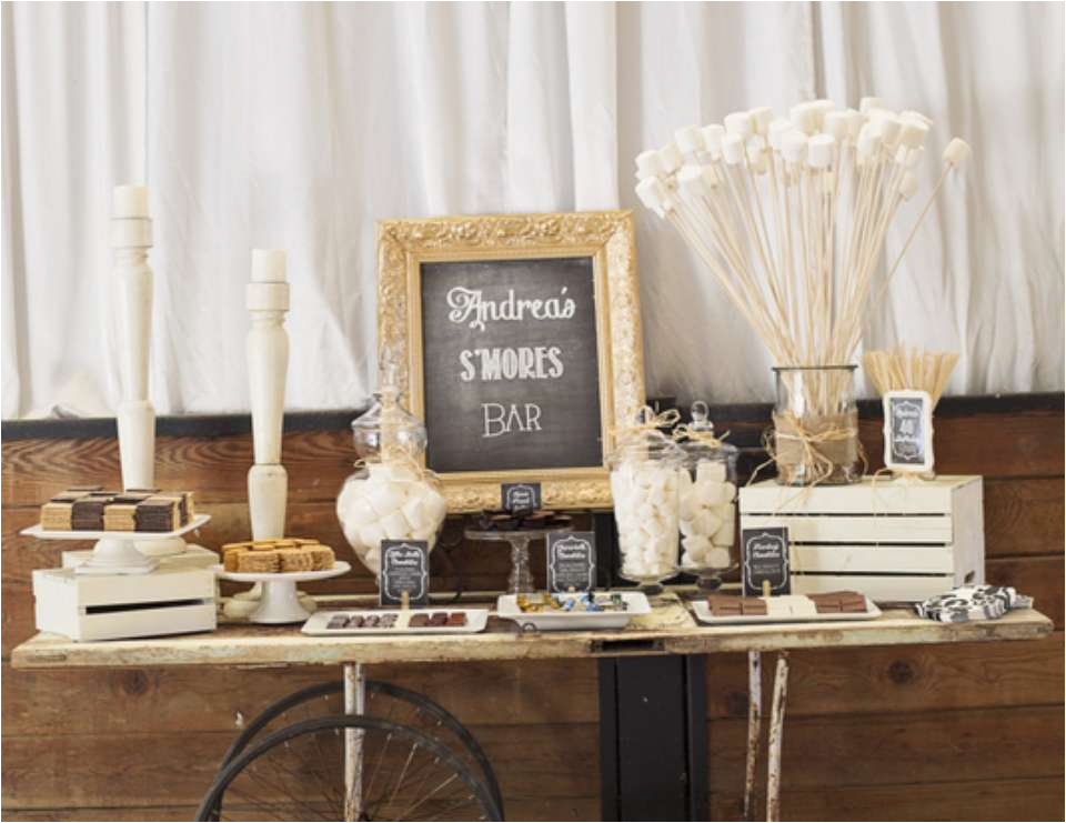 Vintage 40th Birthday Decorations Vintage Barn Birthday Quot andrea 39 S 40th Birthday S 39 Mores