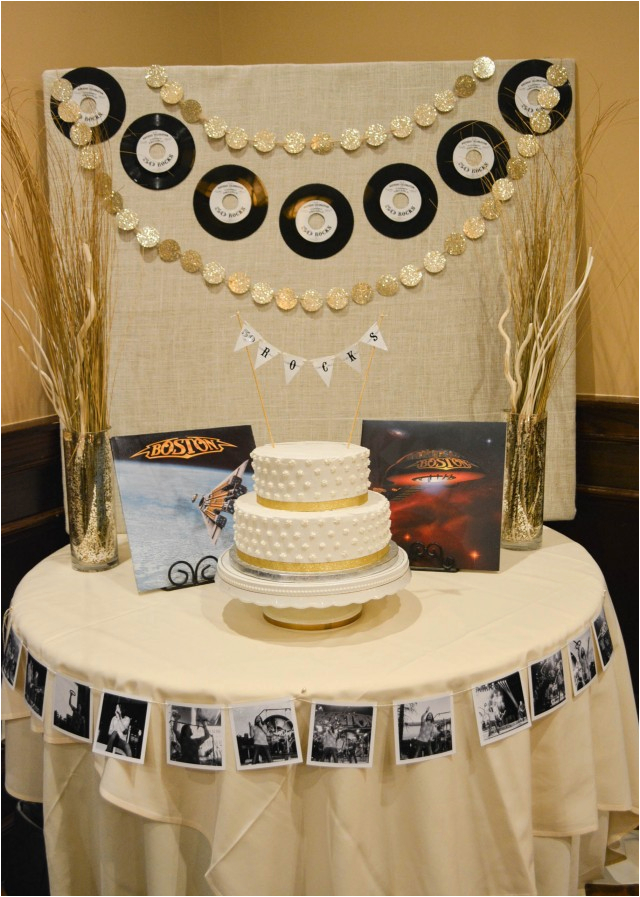 Vintage 50th Birthday Decorations A Vintage Rock and Roll 50th Birthday Featuring tommy