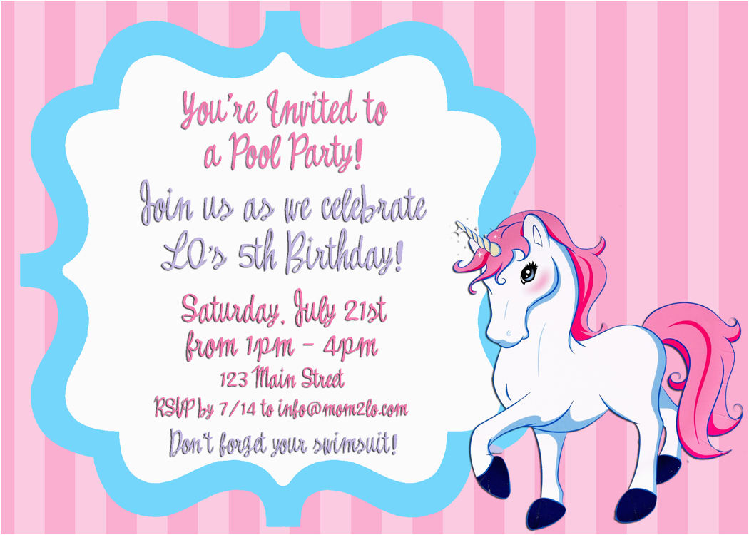 What to Write In A Birthday Party Invitation Birthday Invitation Letter Best Party Ideas