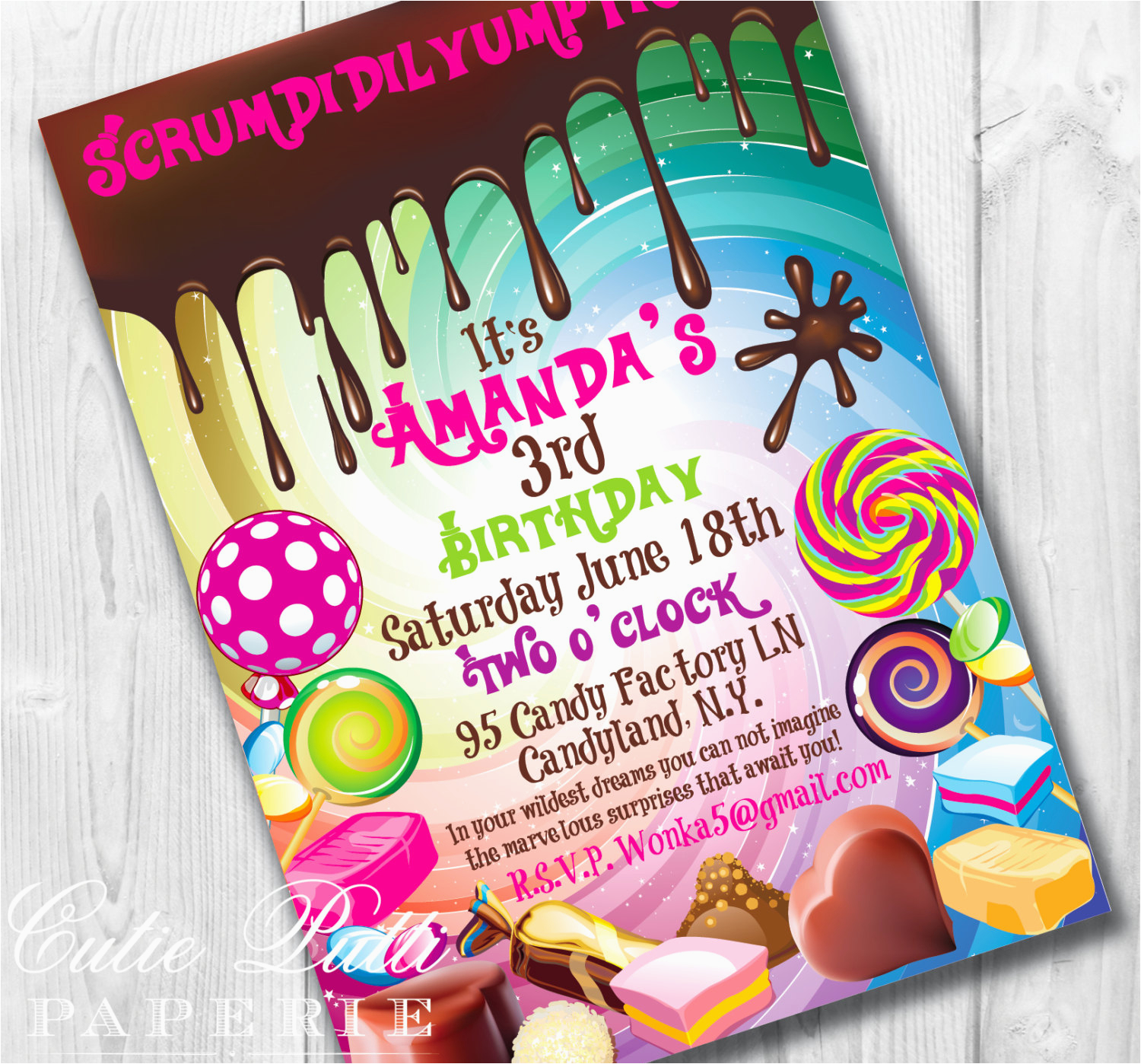 Willy Wonka Birthday Invitations Willy Wonka Birthday Invitations Willy Wonka Invite Wonka