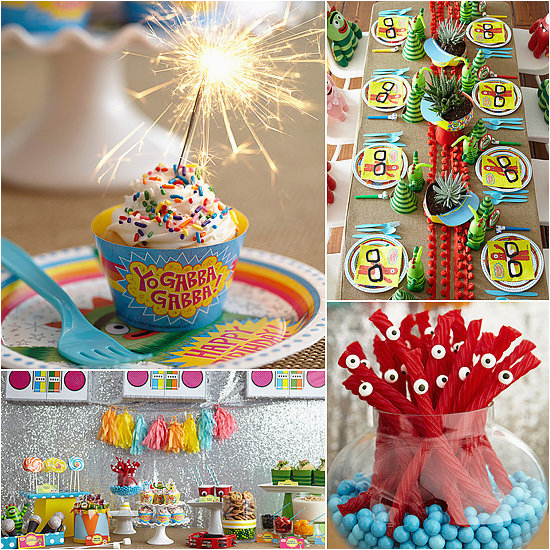 Yo Gabba Gabba Birthday Decorations Cool Yo Gabba Gabba Birthday Party Popsugar Moms