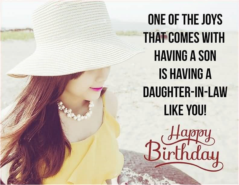 Funny Happy Birthday Quotes for Daughter In Law Birthday Wishes for