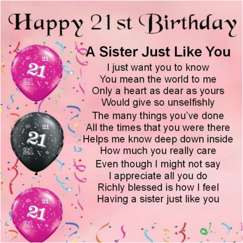 Happy 21st Birthday Little Sister Quotes 38 Best Images About 21st Birthday Sister Quotes On