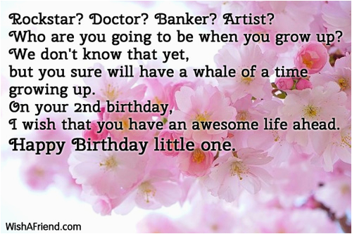 Happy 2nd Birthday Daughter Quotes Happy 2nd Birthday Baby Boy Quotes