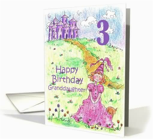 Happy 3rd Birthday Granddaughter Quotes Awesome Drawing Happy 3rd Birthday Granddaughter Princess