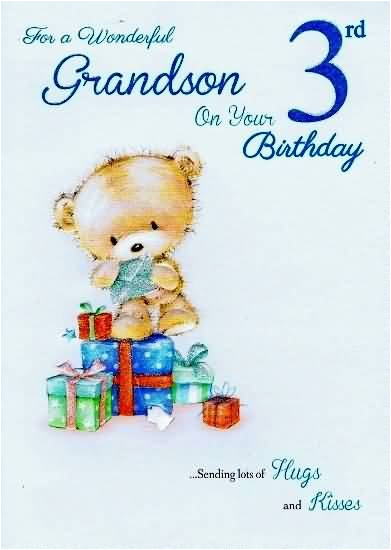 Happy 3rd Birthday Grandson Quotes Birthday Wishes for Grandson Page 9 Nicewishes Com