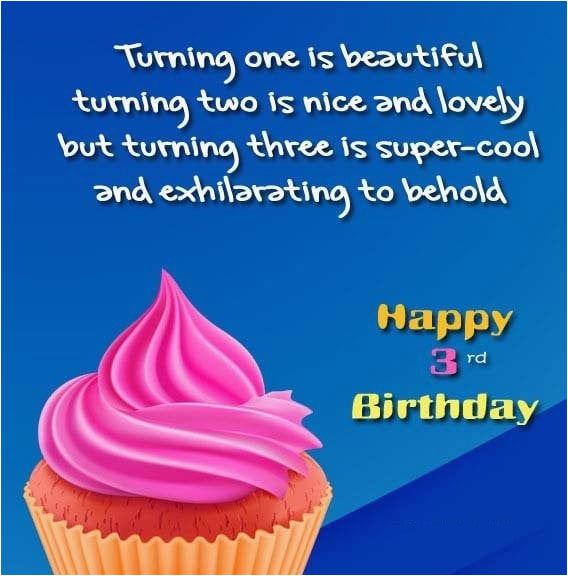 Happy 3rd Birthday son Quotes Happy 3rd Birthday Wishes Images Quotes for Boy or Girl