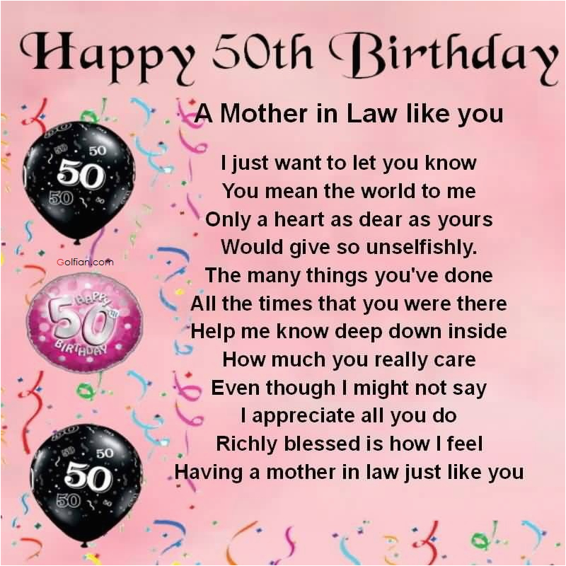 Happy 50th Birthday Mom Quotes 60 Beautiful Birthday Wishes for Mother In Law Best
