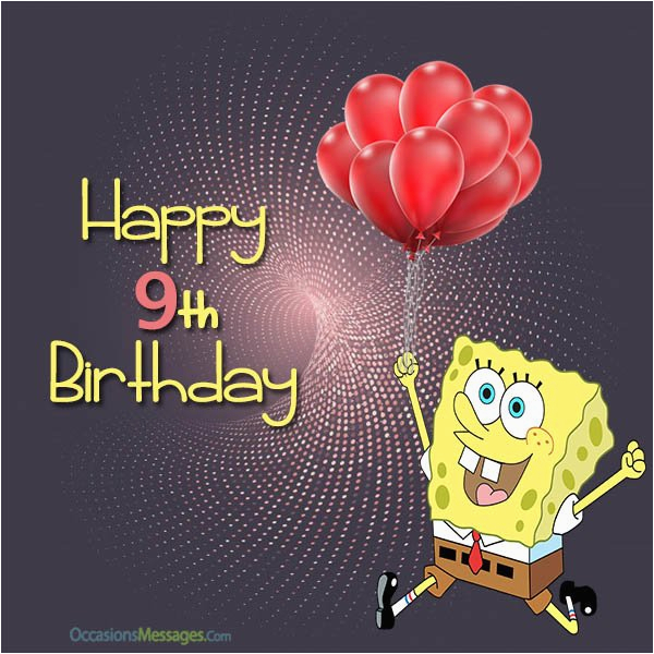 Happy 9th Birthday son Quotes Happy 9th Birthday Wishes Occasions Messages