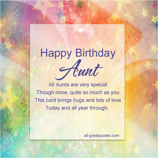 Happy Birthday Auntie Quotes Happy Birthday Aunt Quotes Quotesgram