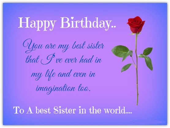 Happy Birthday Brother Quotes From Sisters Birthday Quotes for Sister Cute Happy Birthday Sister Quotes