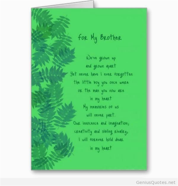 Happy Birthday Brother Quotes Poems Happy Birthday Brother Quotes