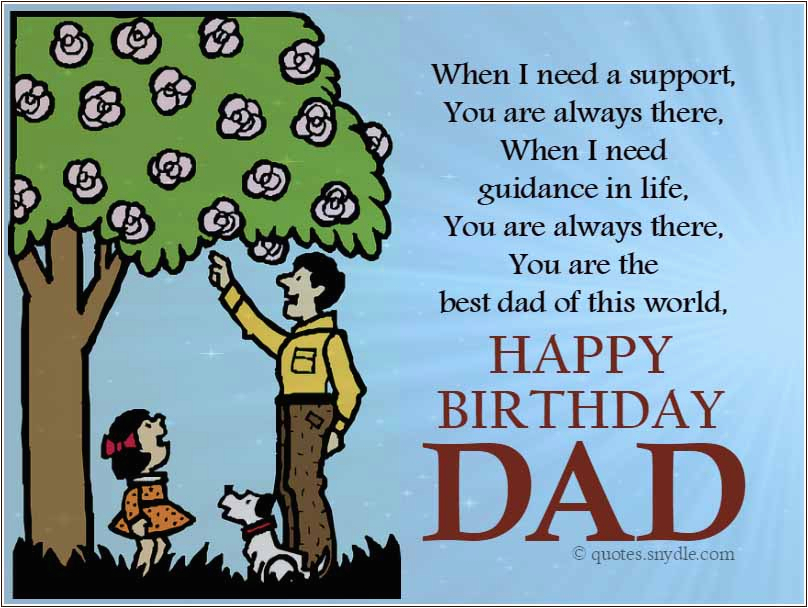 Happy Birthday Dad Quotes and Images Happy Birthday Dad Quotes Quotes and Sayings