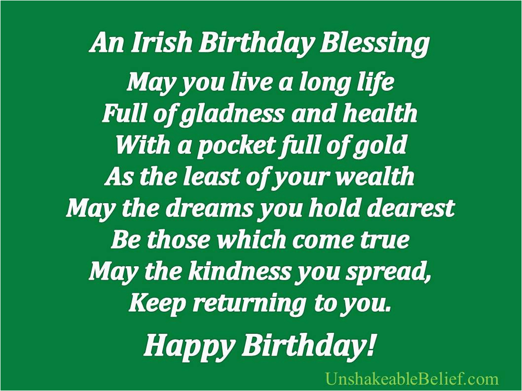 Happy Birthday Irish Quotes Popular Birthday Quotes Quotesgram