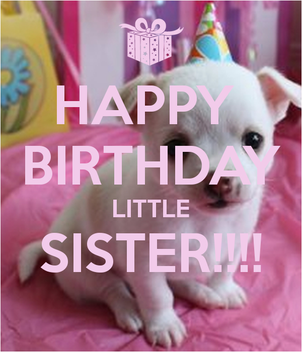 Happy Birthday Lil Sis Quotes Happy Birthday Little Sister Quotes Quotesgram