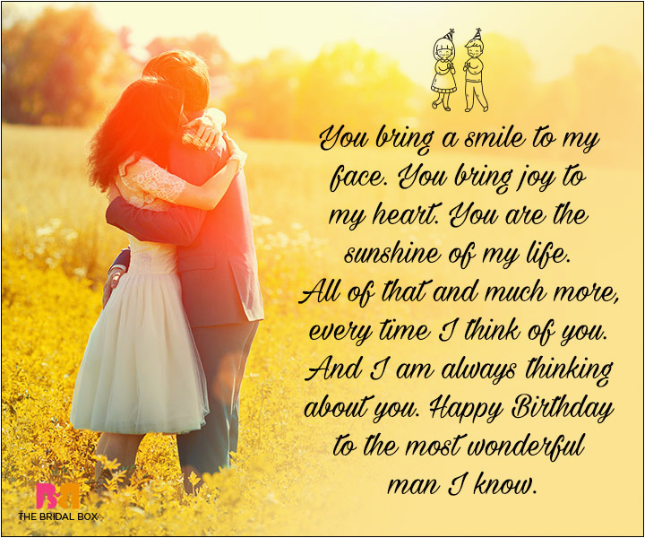 Happy Birthday Love Quotes for Him Birthday Love Quotes for Him the Special Man In Your Life