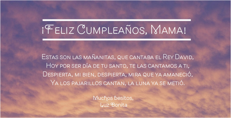 Happy Birthday Mother Quotes In Spanish How to Say Wishes for Happy Birthday In Spanish song