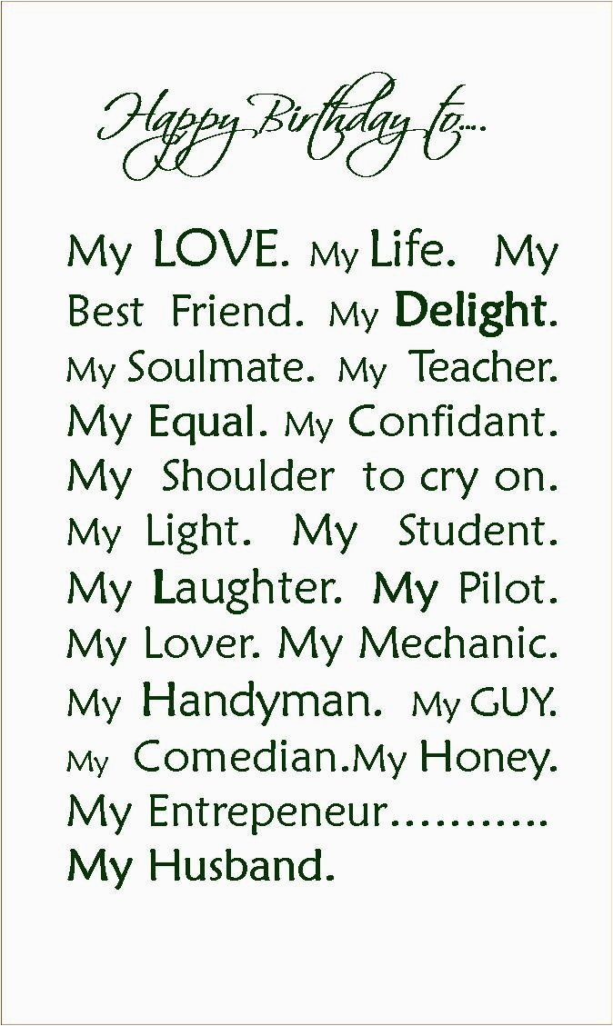 Happy Birthday Quote for Husband Happy Birthday to My Husband Quotes Quotesgram
