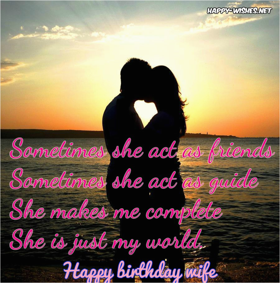 Happy Birthday Quote to Wife Happy Birthday Wishes for Wife Quotes Images and Wishes