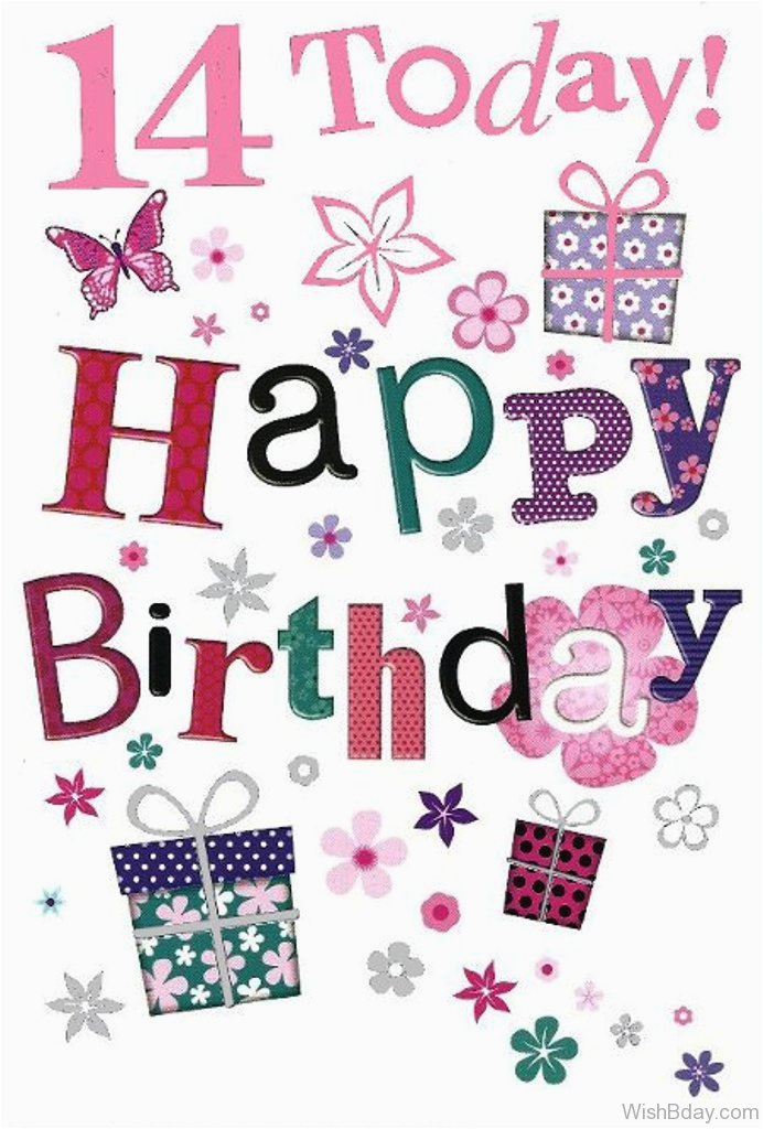 Happy Birthday Quotes for 14 Year Old Daughter 51 14th Happy Birthday Wishes