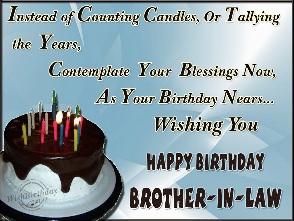 Happy Birthday Quotes for A Brother In Law Happy Birthday Brother In Law Quotes Quotesgram