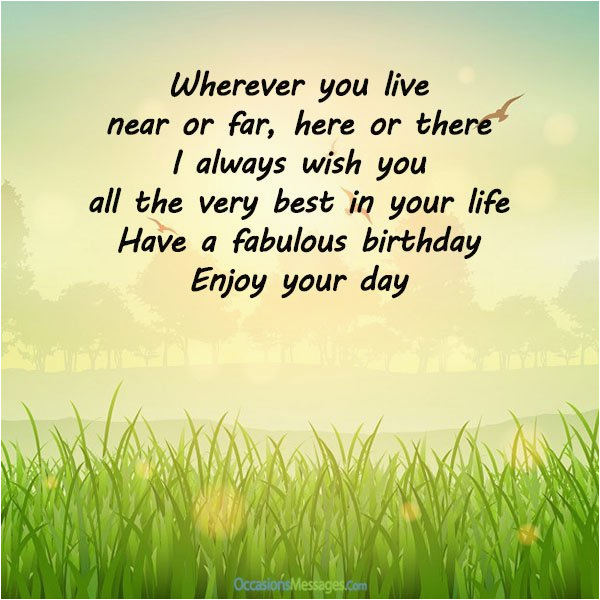 Happy Birthday Quotes for A Friend Far Away Happy Birthday Wishes From Far Away Occasions Messages