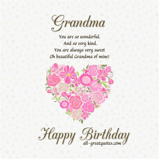 Happy Birthday Quotes for Grandma In Heaven Happy Birthday Quotes for Grandma In Heaven Image Quotes