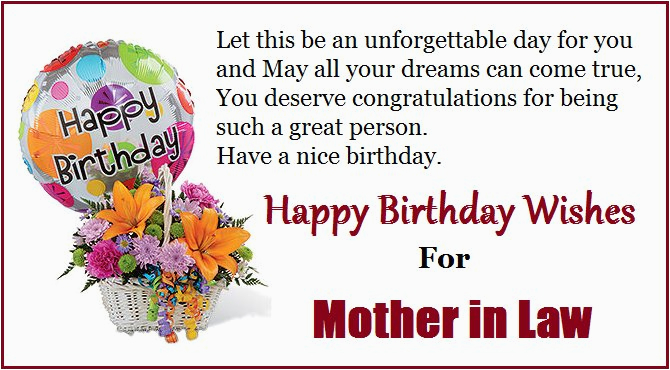 Happy Birthday Quotes for Mom In Law Happy Birthday Quotes for Mom In Law