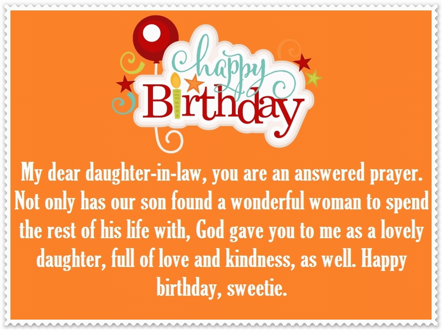 Happy Birthday Quotes for My Daughter In Law Daughter In Law Happy Birthday Quotes and Greetings