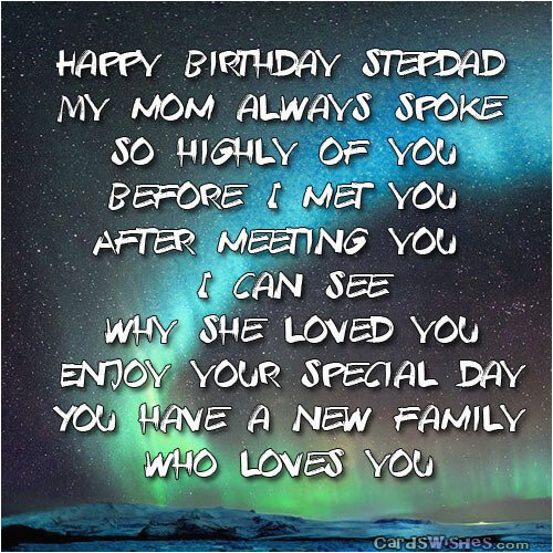 Happy Birthday Quotes for Stepdad Birthday Wishes for Stepdad Cards Wishes