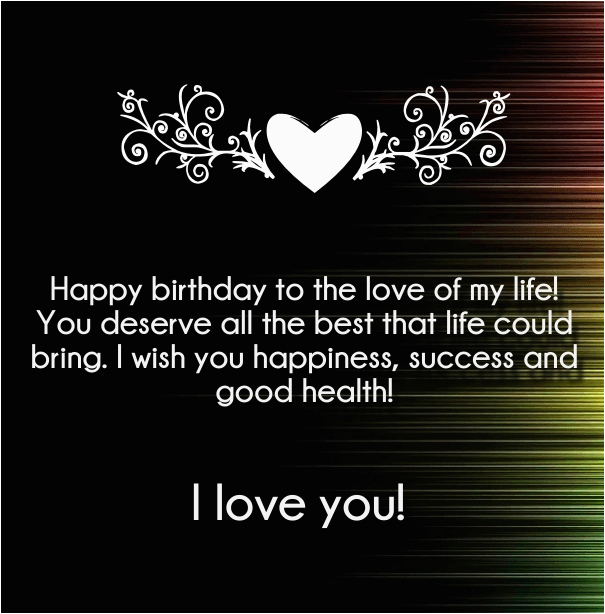 Happy Birthday Quotes for the One You Love I Love You Happy Birthday Quotes and Wishes Hug2love