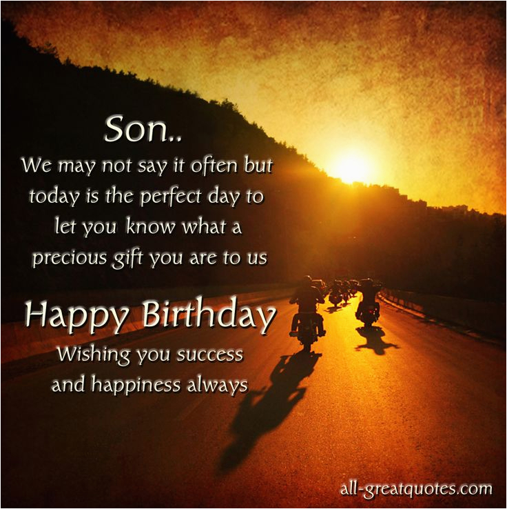 Happy Birthday Quotes From Father to son Birthday Card for son Quotes Quotesgram by Quotesgram