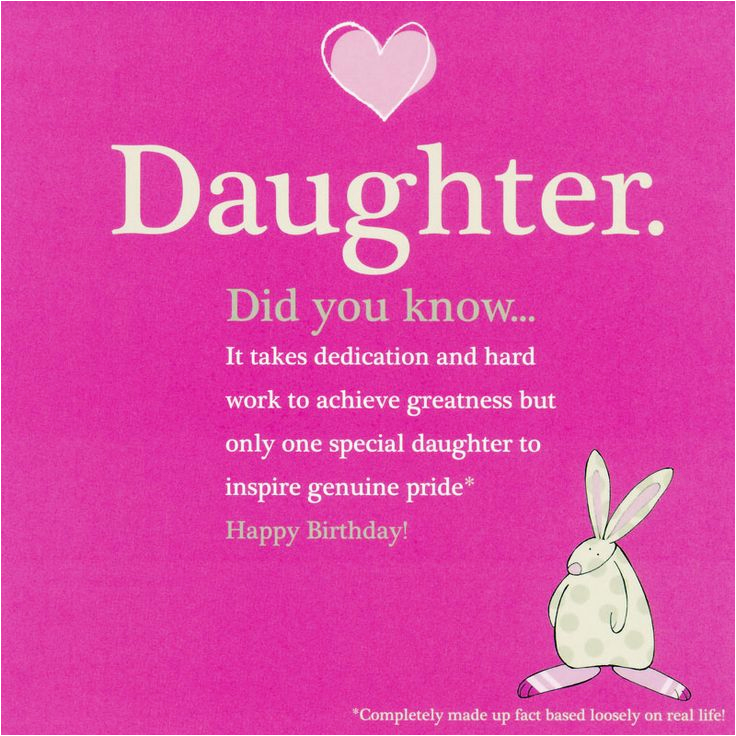 Happy Birthday Quotes to A Daughter Quotes From Daughter Happy Birthday Quotesgram