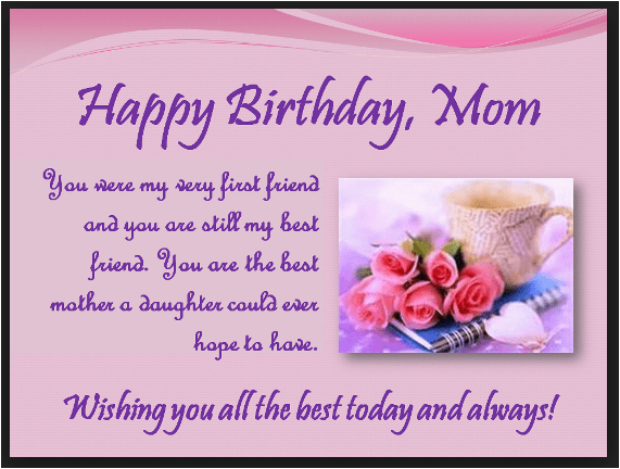 Happy Birthday Quotes to A Mother Heart touching 107 Happy Birthday Mom Quotes From Daughter