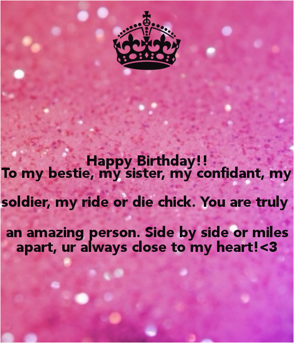 Happy Birthday to My Bestie Quotes Rider to My Bestie Quotes Quotesgram