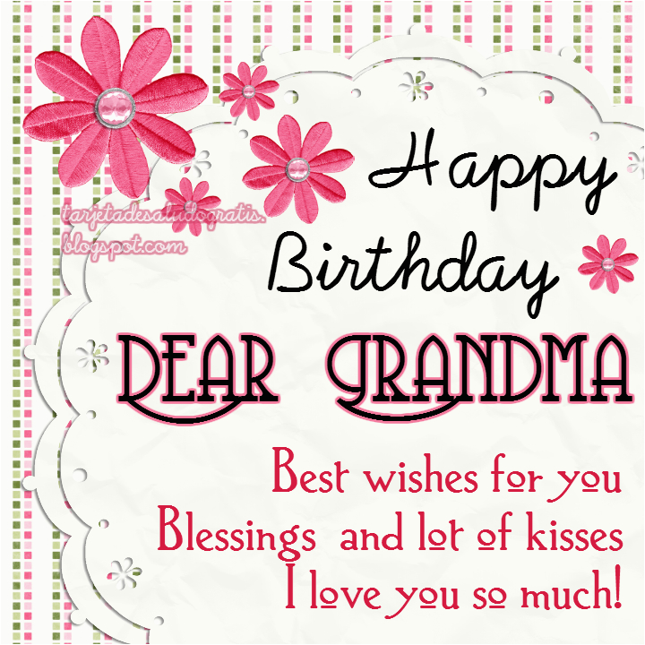 Happy Birthday to My Grandma Quotes Happy Birthday Grandma Quotes Quotesgram