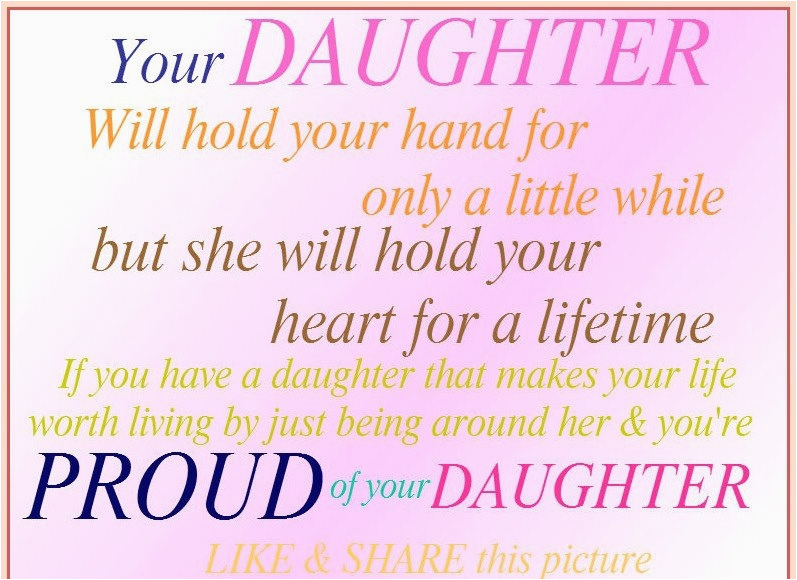 Happy Birthday to Your Daughter Quotes Quotes for Your Daughter Quotesgram