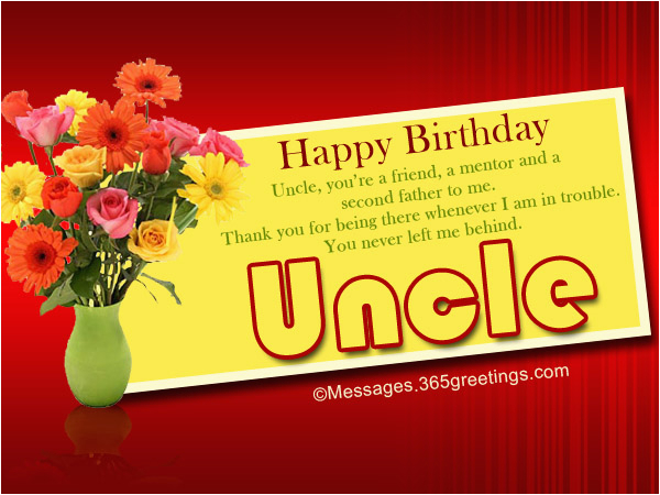 Happy Birthday Wishes Quotes for Uncle Birthday Wishes for Uncle 365greetings Com